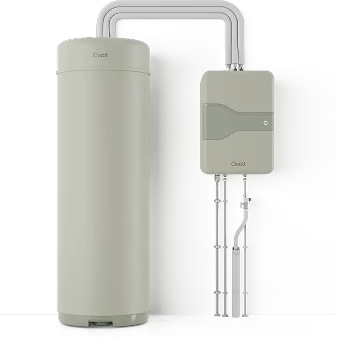 Quatt All-Electric met HeatBattery, HeatCharger en buitenunit